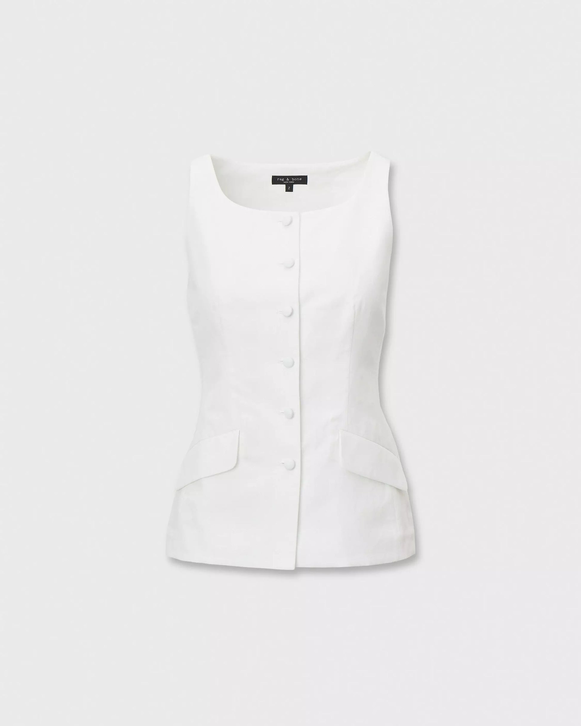 Rag & Bone Lola Boatneck Vest