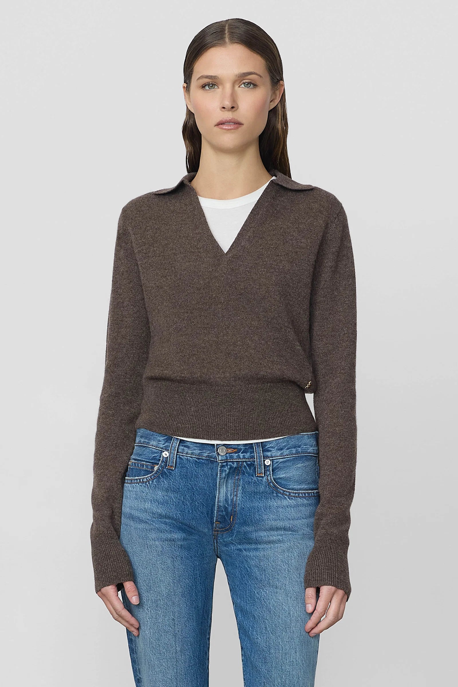 ÉTERNE Vance Sweater  - Mushroom