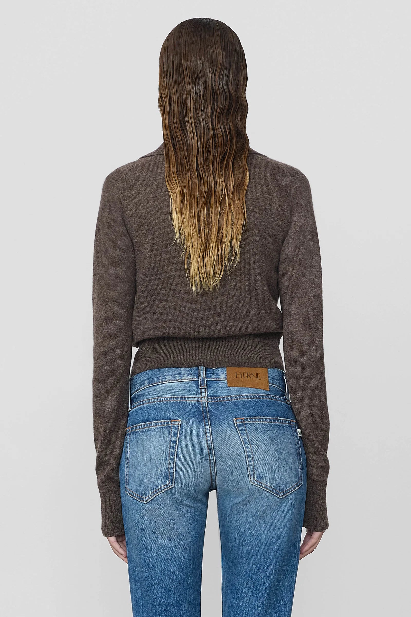 ÉTERNE Vance Sweater  - Mushroom