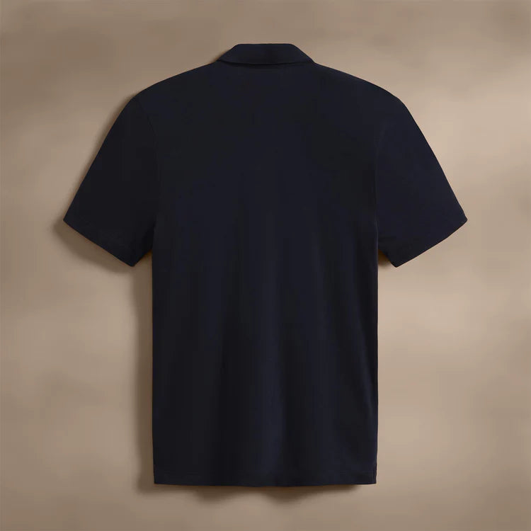 James Perse Brushed Lotus Polo - Deep