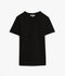 Merz b. Schwanen 215 Men's Loopwheeled T-shirt, 7,2oz/sq.yd, Classic Fit - Deep Black