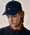 Merz b. Schwanen CAP01 Swan Logo Cap, Organic Cotton Gabardine, Low Profile - Night Blue