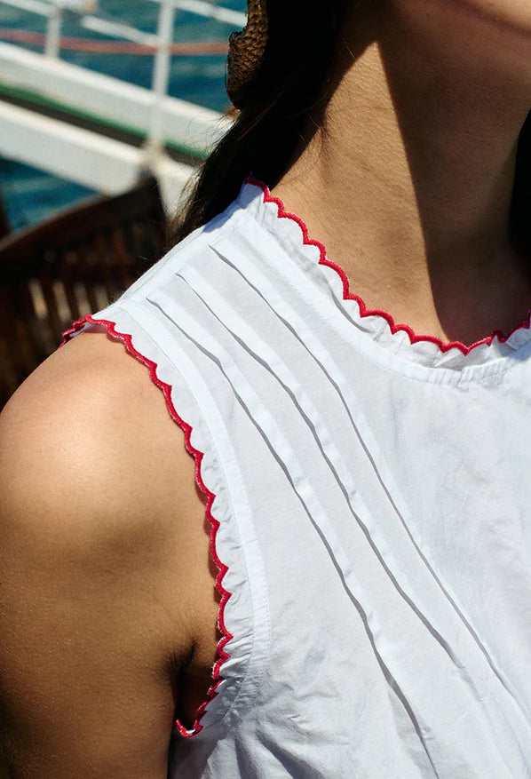 Ciao Lucia Ebba Dress White