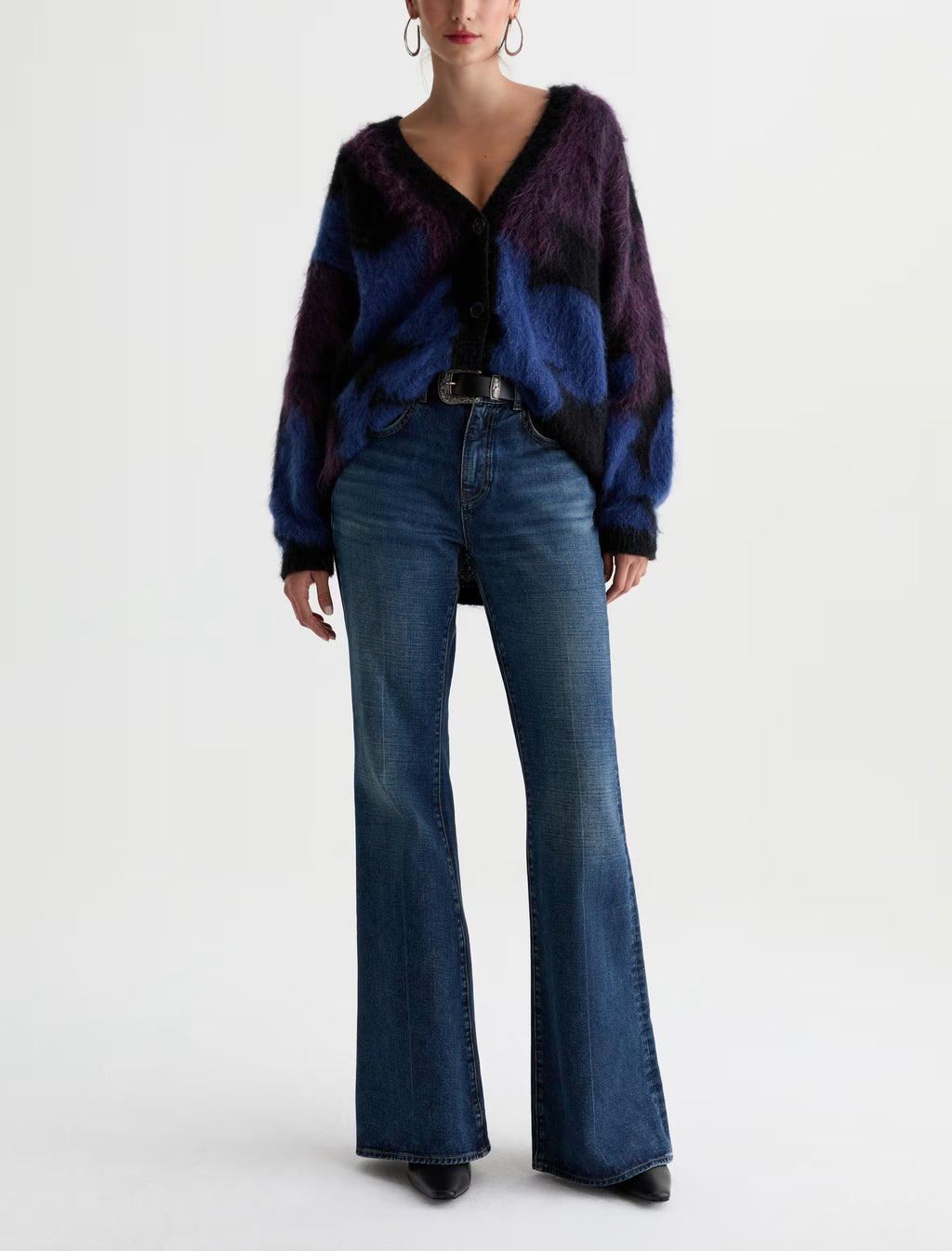 AG Georgia Jean Relaxed Flare - Indigo Tone