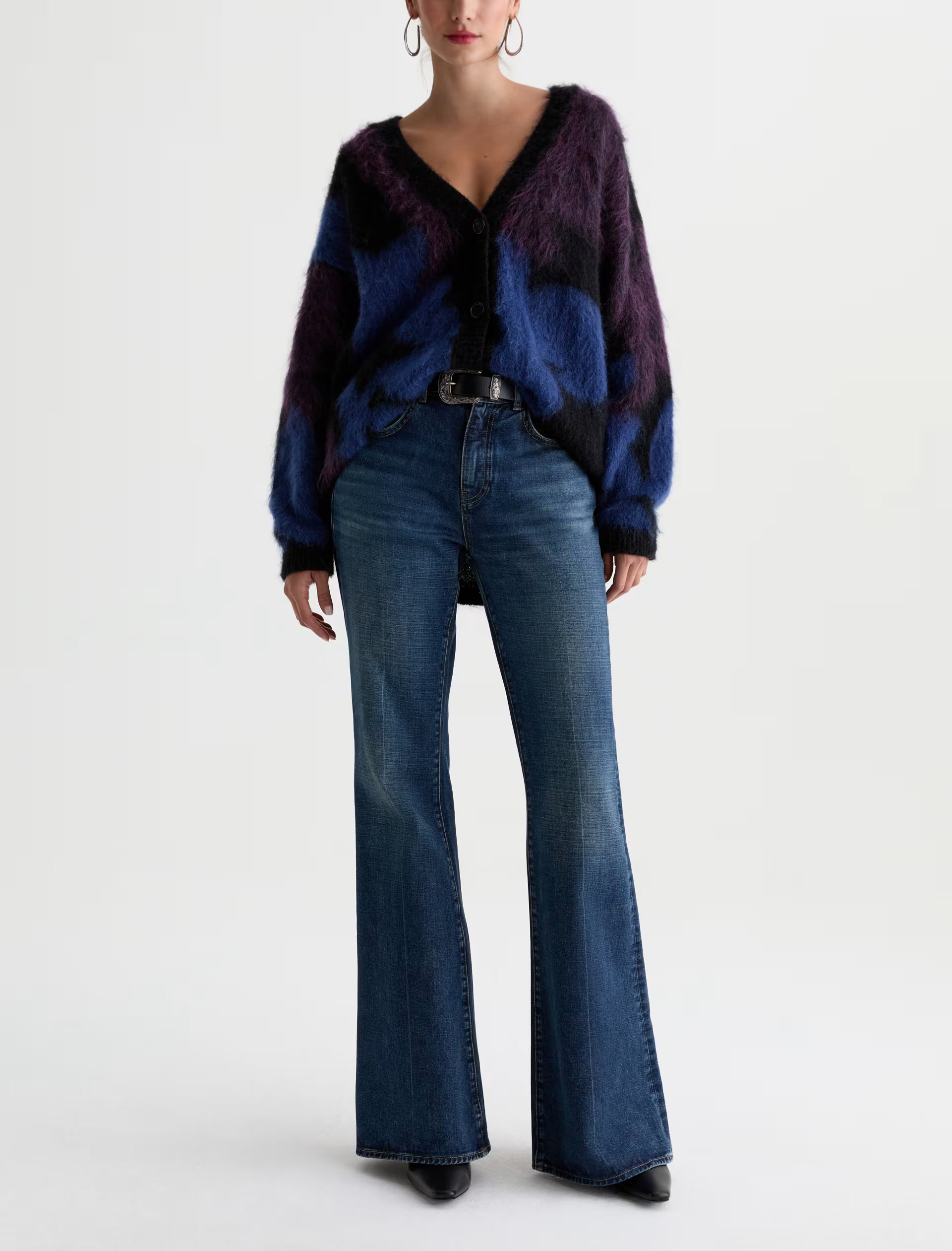 AG Georgia Jean Relaxed Flare - Indigo Tone