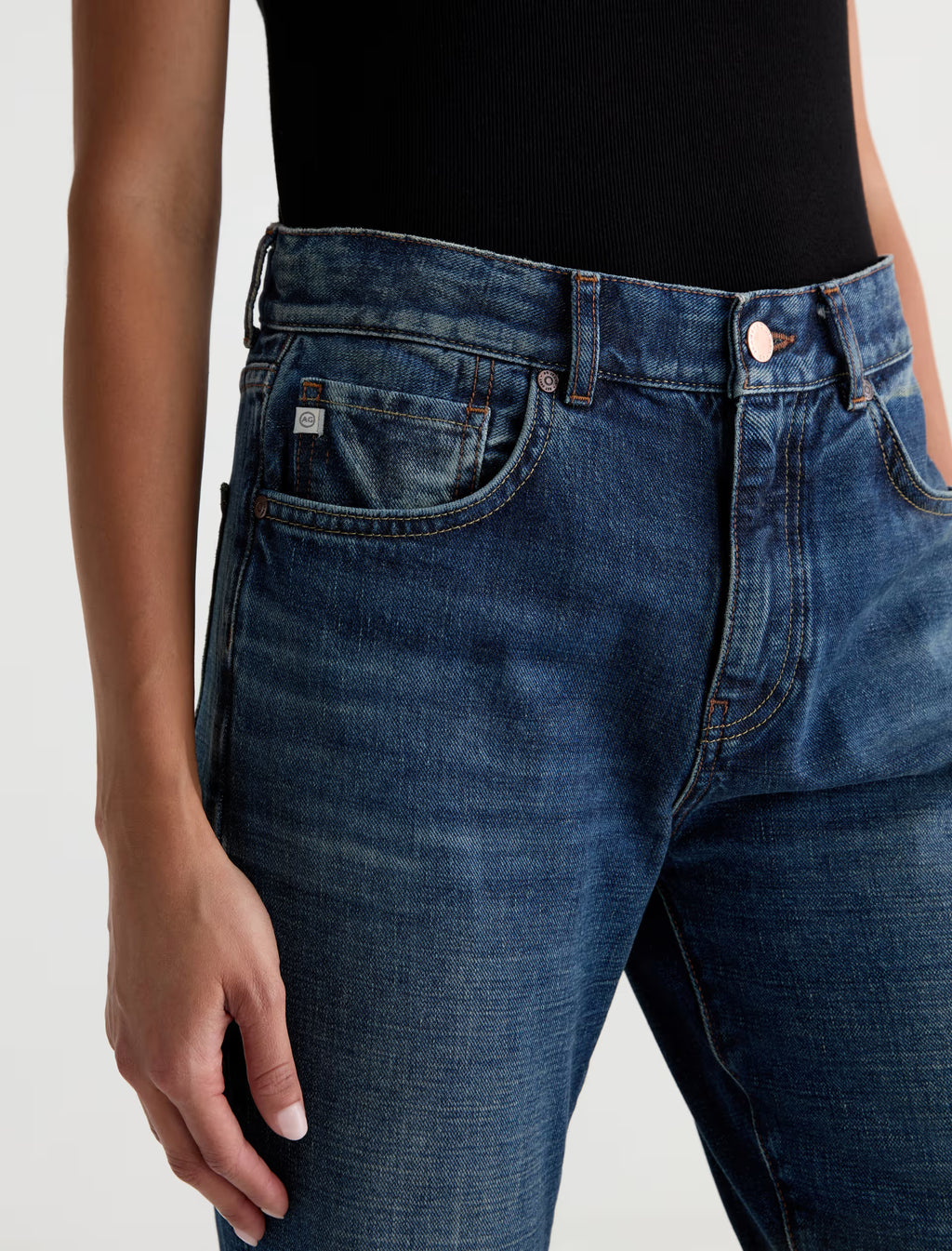 AG Georgia Jean Relaxed Flare - Indigo Tone