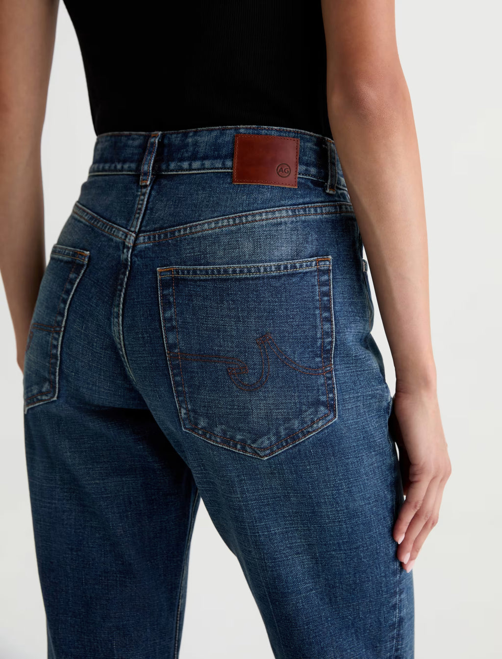 AG Georgia Jean Relaxed Flare - Indigo Tone