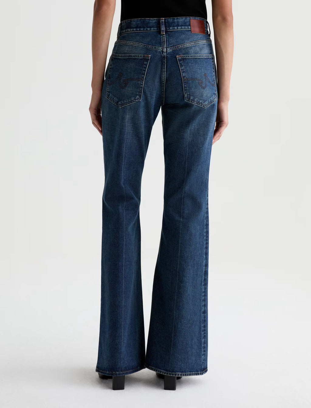 AG Georgia Jean Relaxed Flare - Indigo Tone