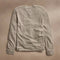 James Perse Slub Jersey Henley - Overcast Pigment