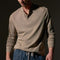 James Perse Slub Jersey Henley - Overcast Pigment