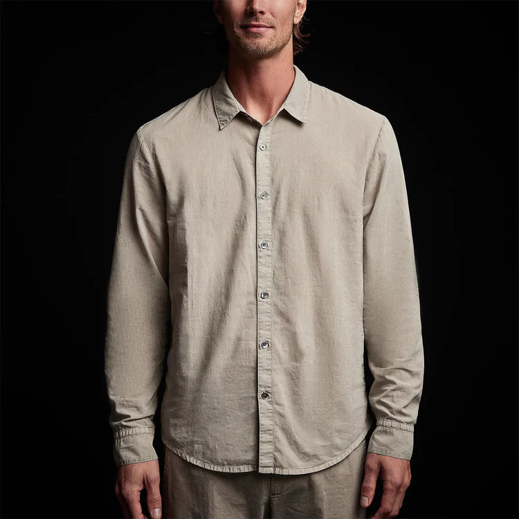 James Perse Standard Shirt  - Silt Pigment