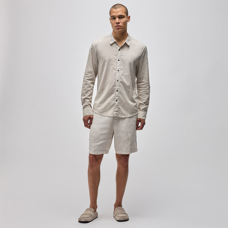 James Perse Standard Shirt - Salt Pigment