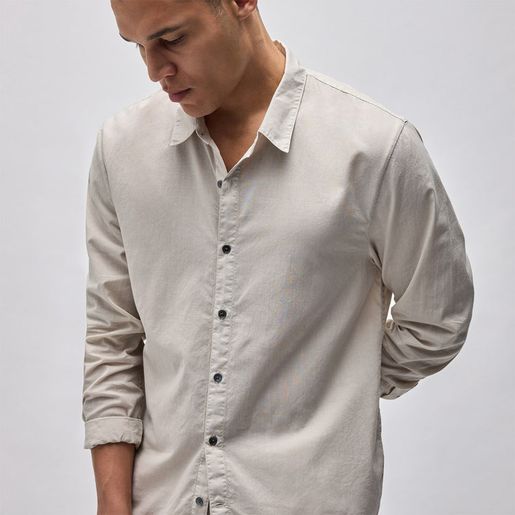 James Perse Standard Shirt - Salt Pigment