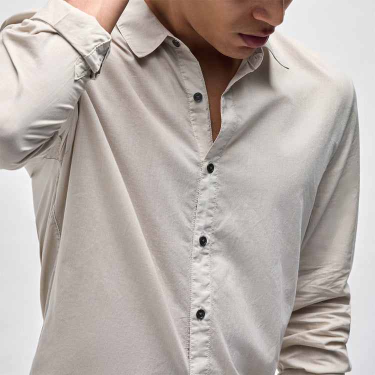 James Perse Standard Shirt - Salt Pigment