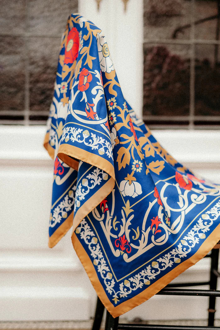 Maison Lecomte Flament Marie-Antoinette Navy silk