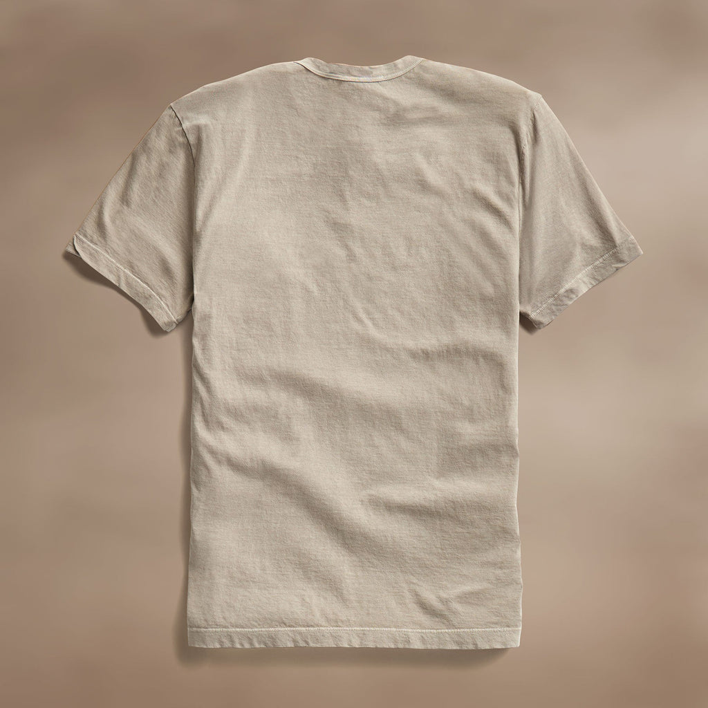 James Perse Short Sleeve Crew Neck - Overcast Pigment