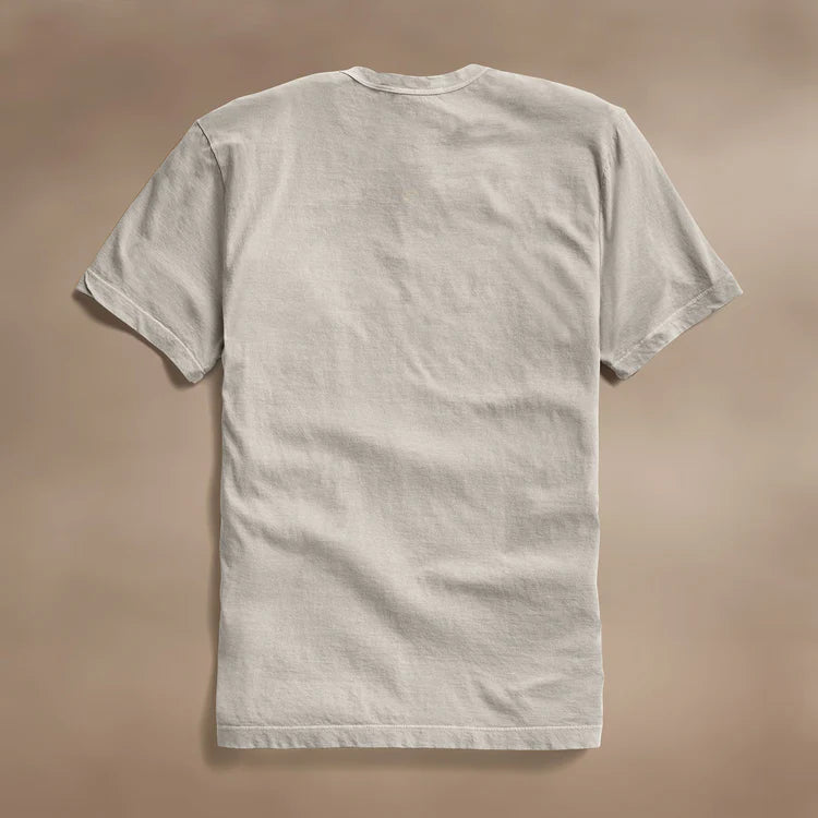 James Perse Short Sleeve Crew Neck - Salt Pigment