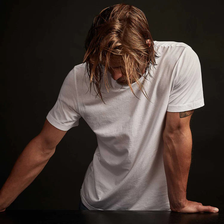 James Perse Short Sleeve Crew Neck - White