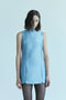 Palma Martin Monica Shift Mini Dress - Aquamarine