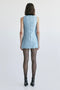 Palma Martin Monica Shift Mini Dress - Aquamarine