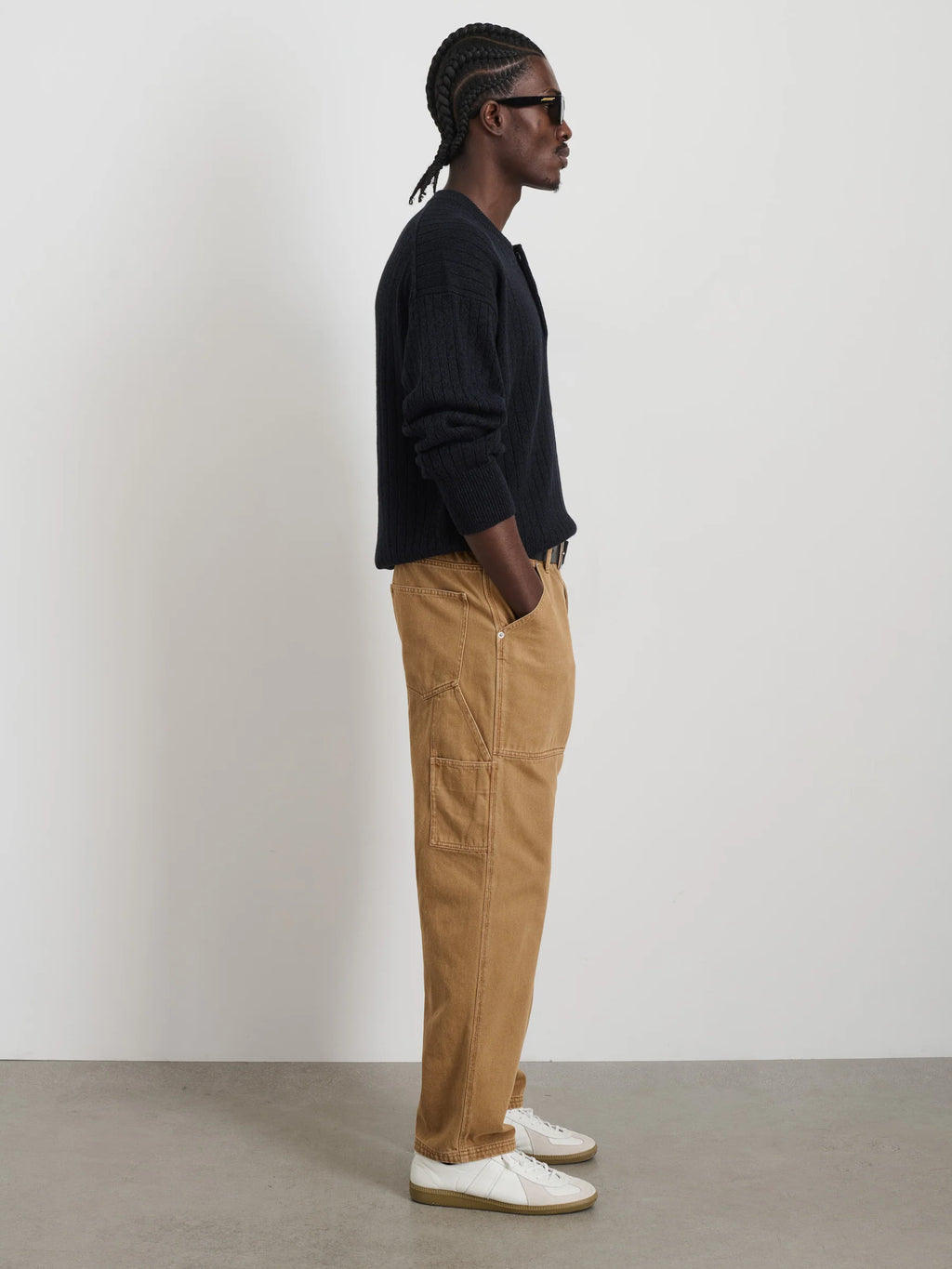 Alex Mill Painter Pant in Recycled Denim- Mountain Clay