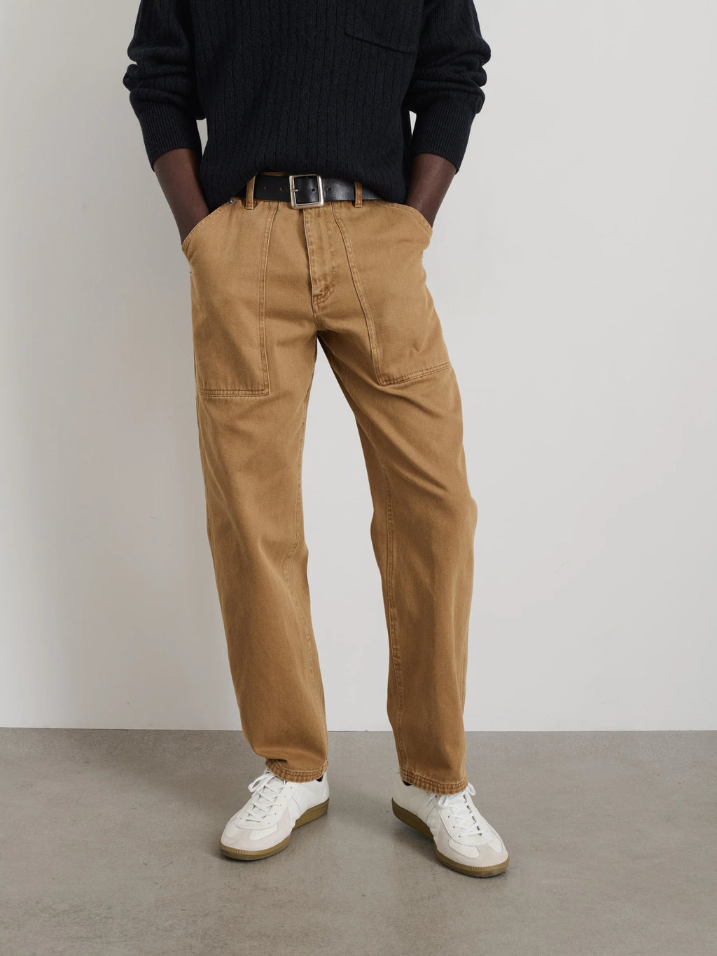 Alex Mill Painter Pant in Recycled Denim- Mountain Clay