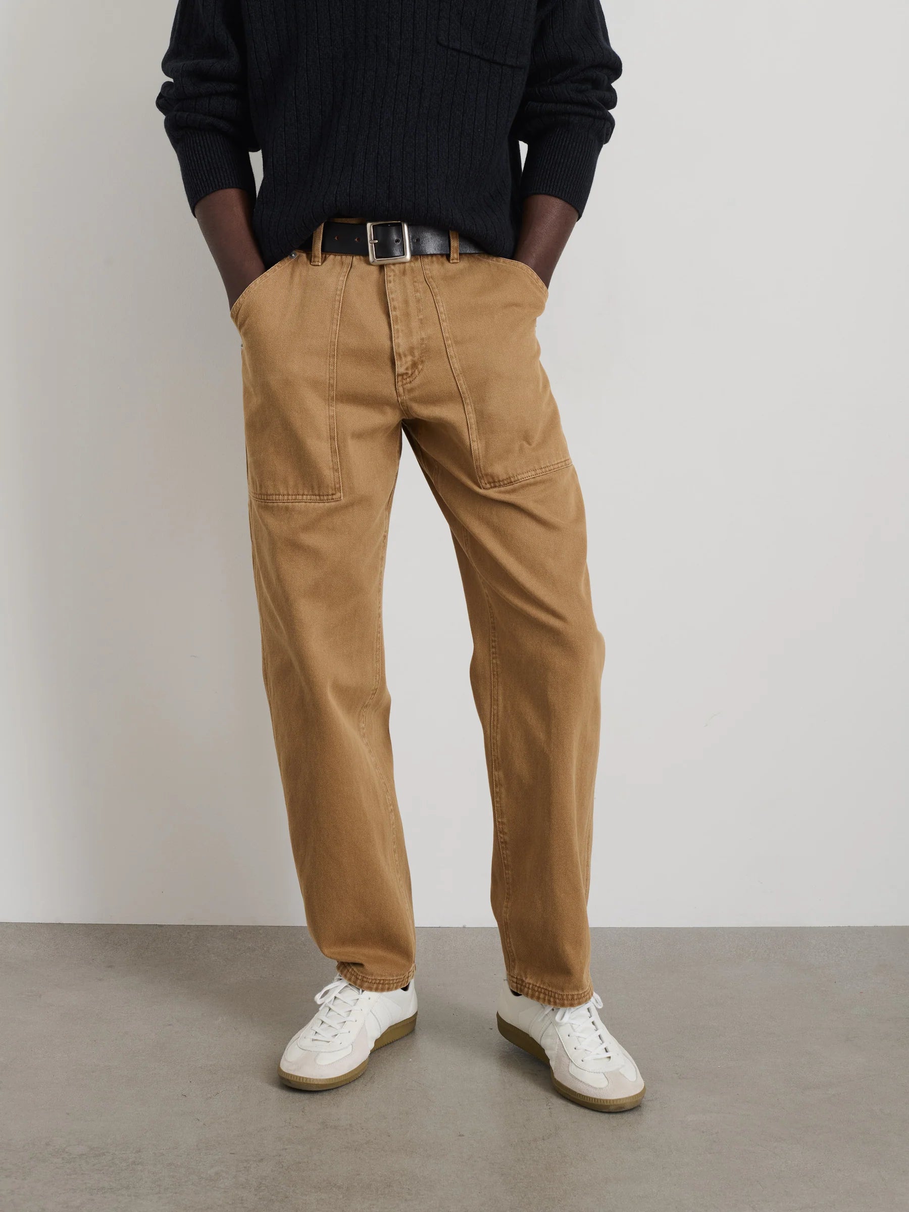 Alex Mill Painter Pant in Recycled Denim- Mountain Clay