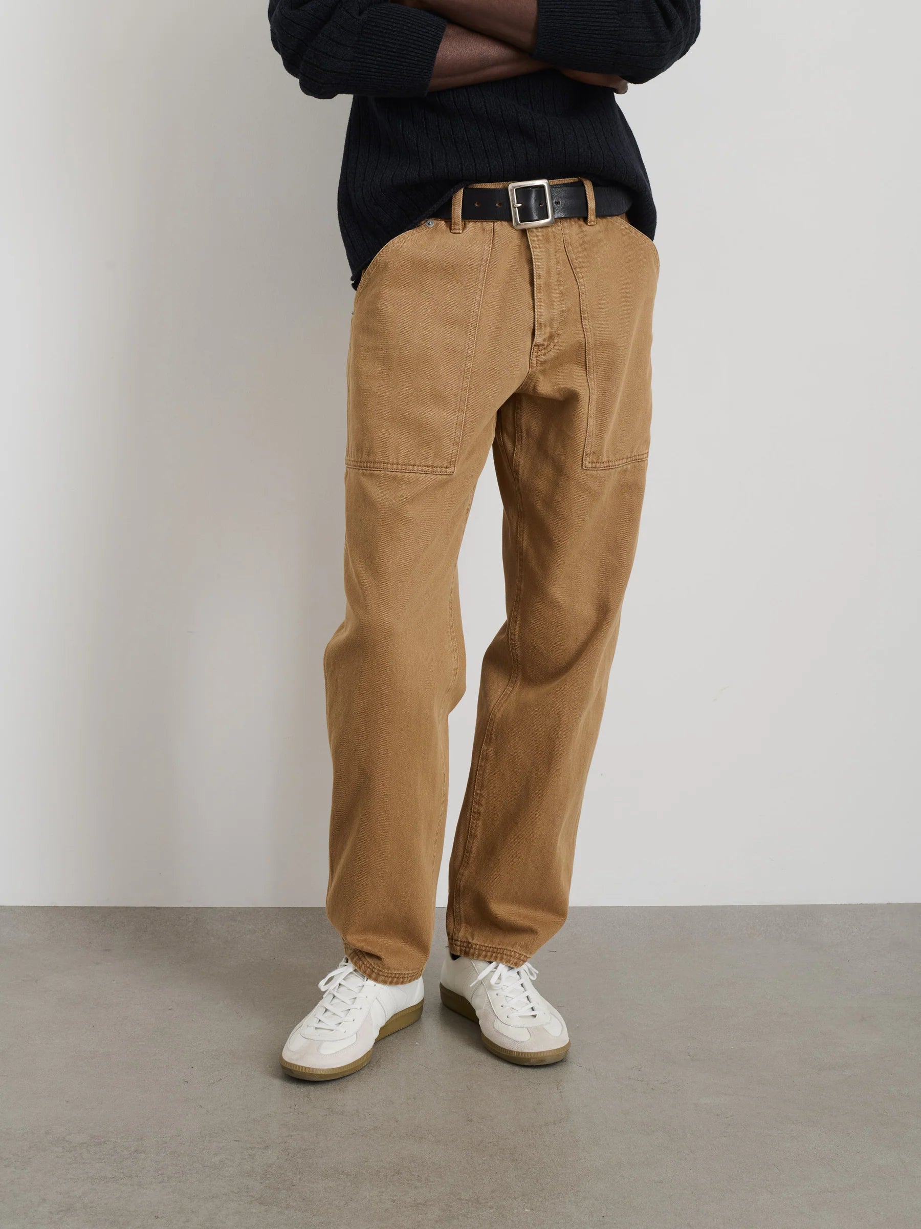 Alex Mill Painter Pant in Recycled Denim- Mountain Clay