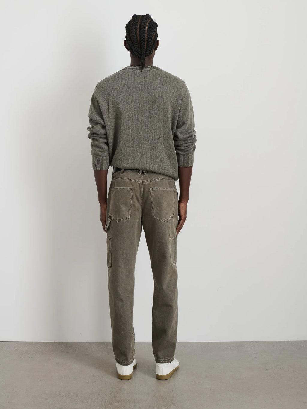 Alex Mill Painter Pant in Recycled Denim- Thyme