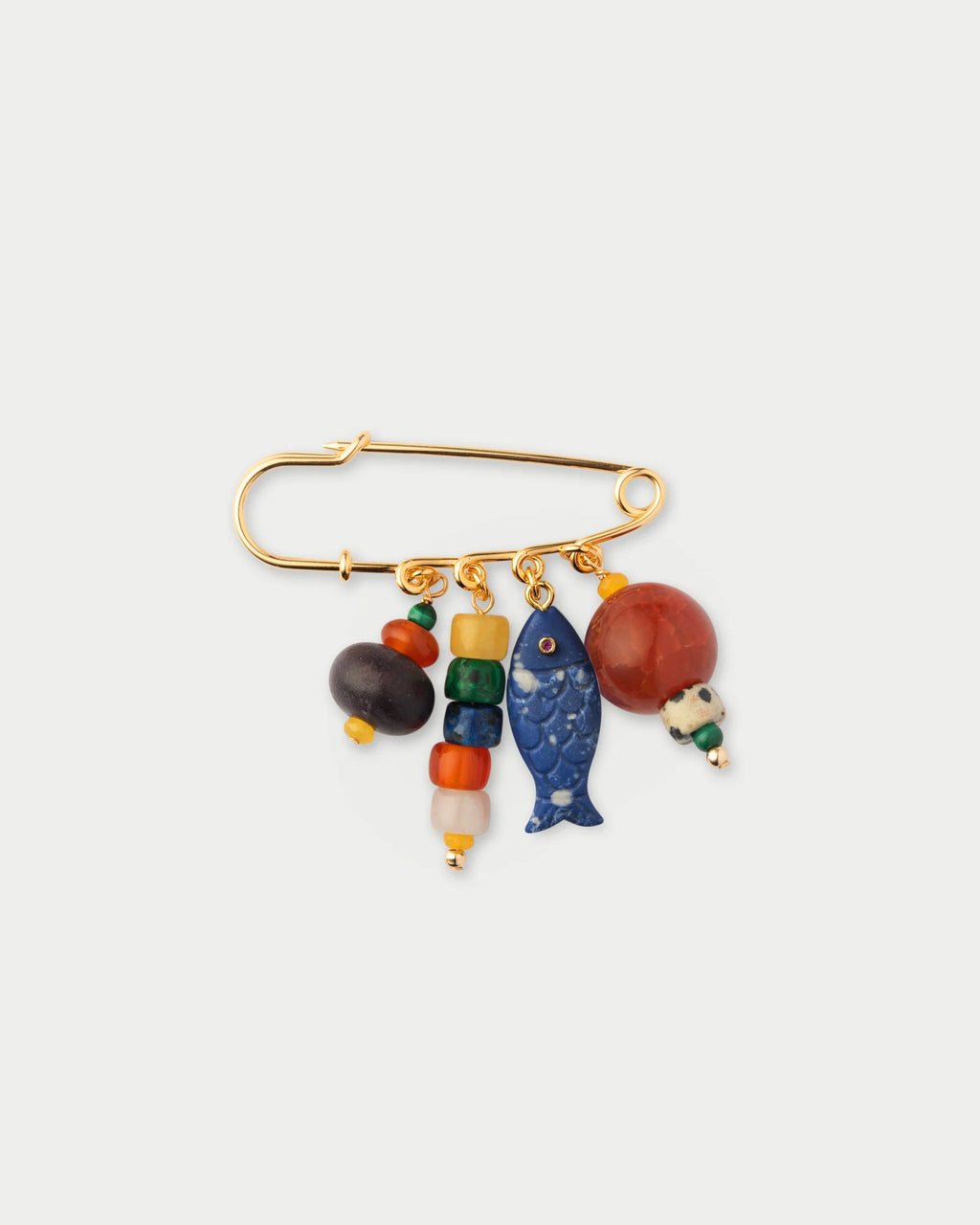 éliou Fish Bait Brooch