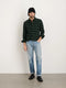 Alex Mill Flannel Work Shirt in Buffalo Plaid - Green/Black