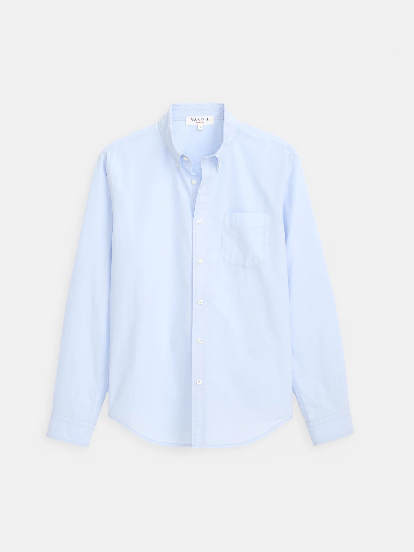 Alex Mill Mill Shirt In Cotton Poplin - Calm Blue