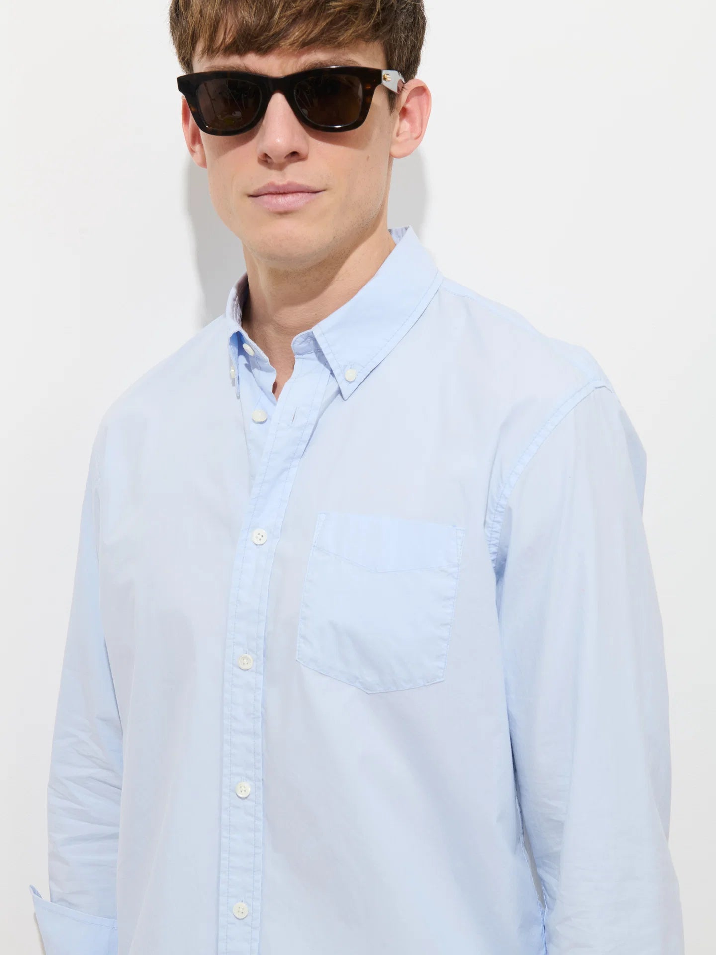 Alex Mill Mill Shirt In Cotton Poplin - Calm Blue