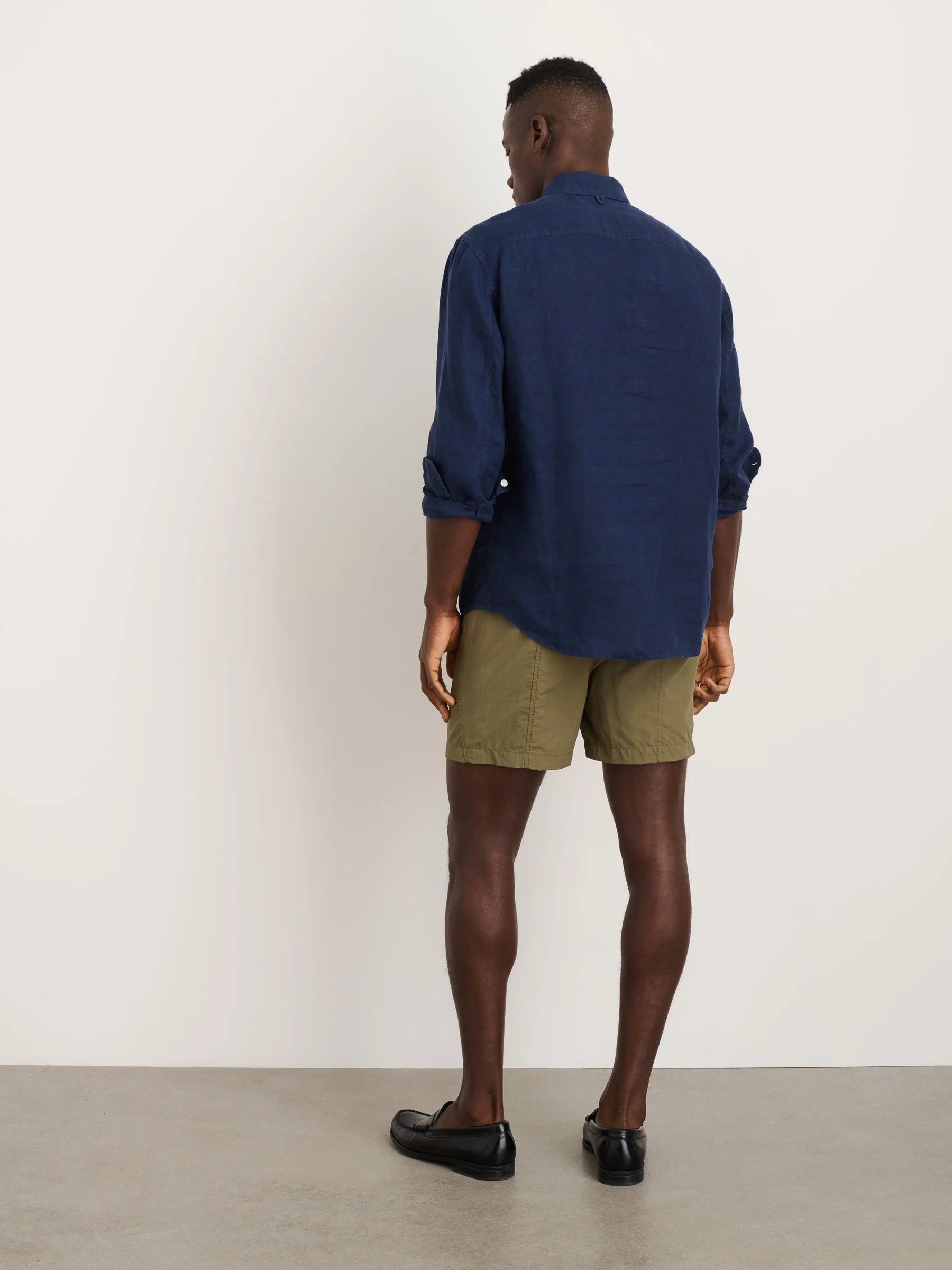 Alex Mill Linen Mill Shirt - Navy
