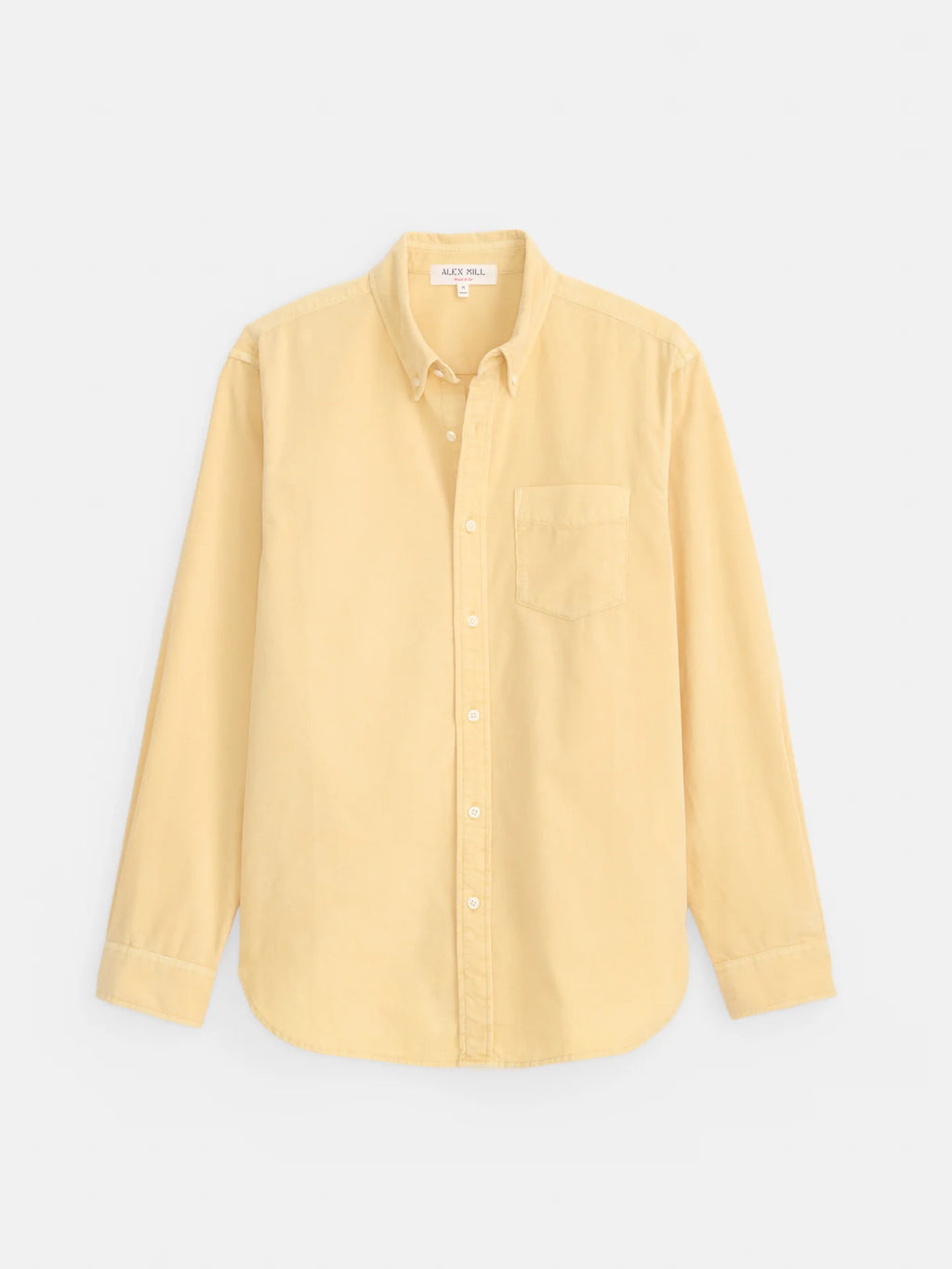 Alex Mill Mill Shirt in Fine Wale Corduroy - Butter