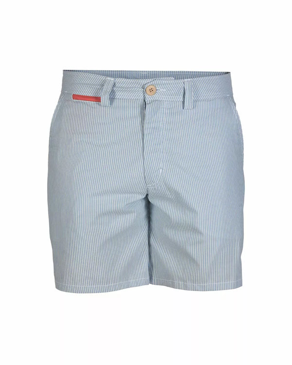 Amundsen Beach Shorts - Pinstripe Blue