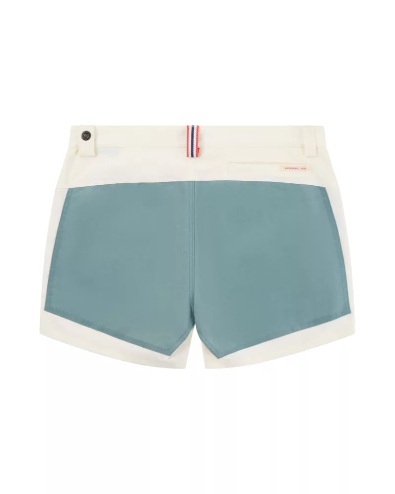 Amundsen 5-Incher Field Shorts - Off White/Stormy Blue