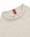 Amundsen Women's Roalda Roll Neck Merino Sweater - Oatmeal