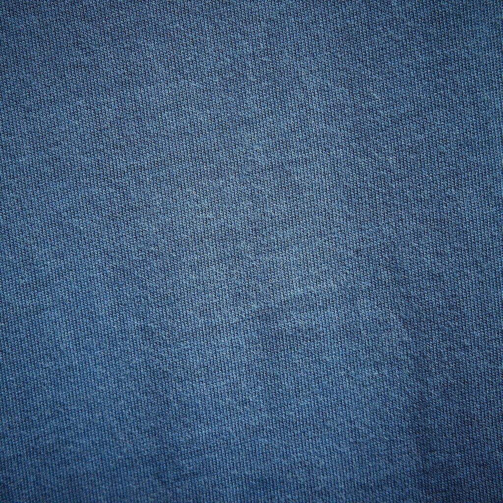 James Perse Sueded Jersey Polo - Lake Pigment