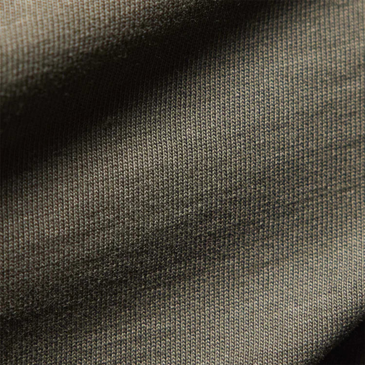James Perse Sueded Jersey Polo - Platoon Pigment