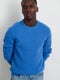 Alex Mill Jordan Sweater in Washed Cashmere - French Blue