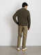 Alex Mill Benji Crew Neck Sweater - Heather Olive