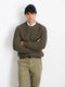 Alex Mill Benji Crew Neck Sweater - Heather Olive