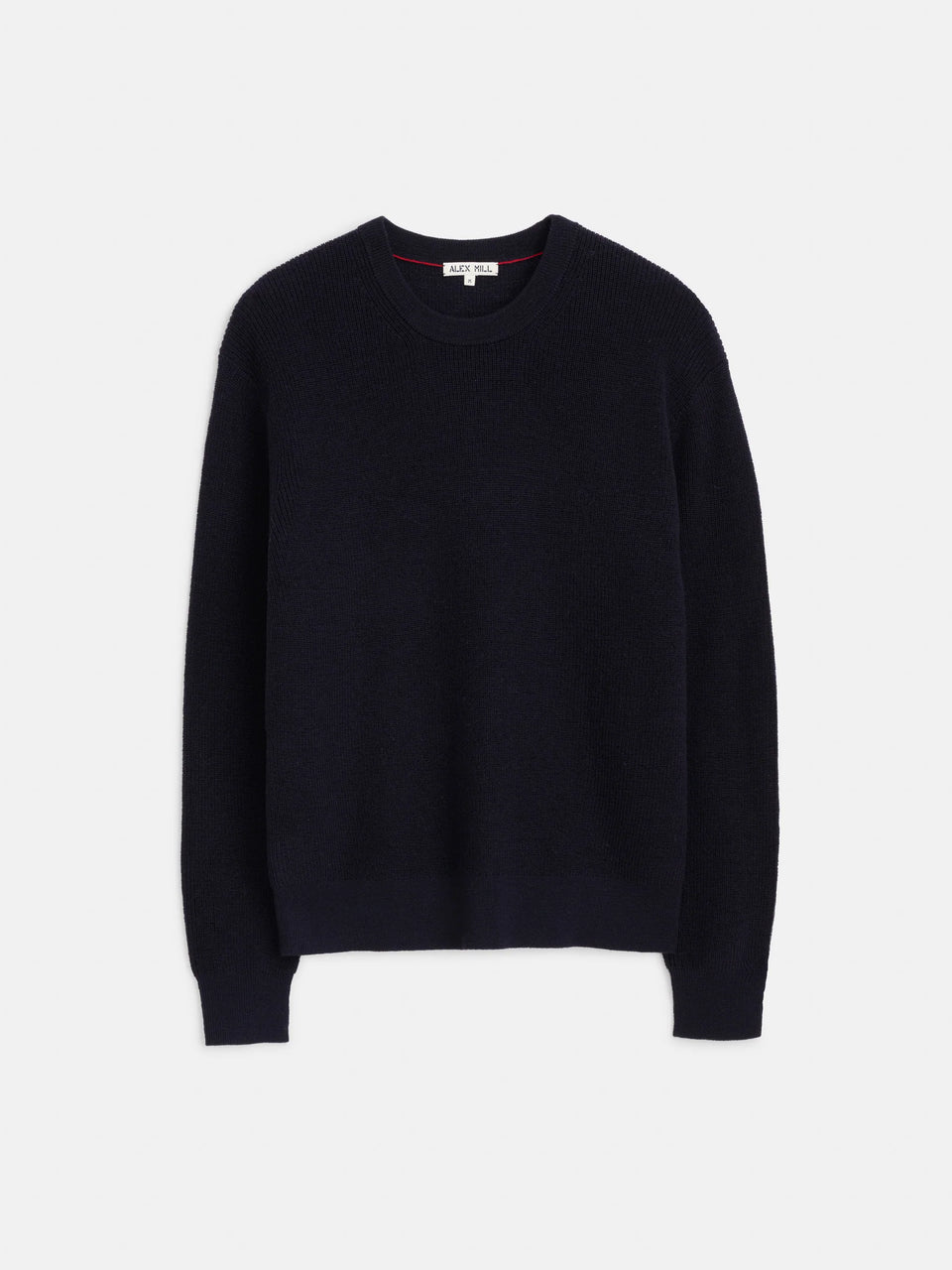 Alex Mill Hank Crewneck Sweater In Wool - Dark Navy