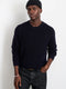 Alex Mill Hank Crewneck Sweater In Wool - Dark Navy