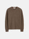 Alex Mill Jordan Sweater in Washed Cashmere - Heather Walnut