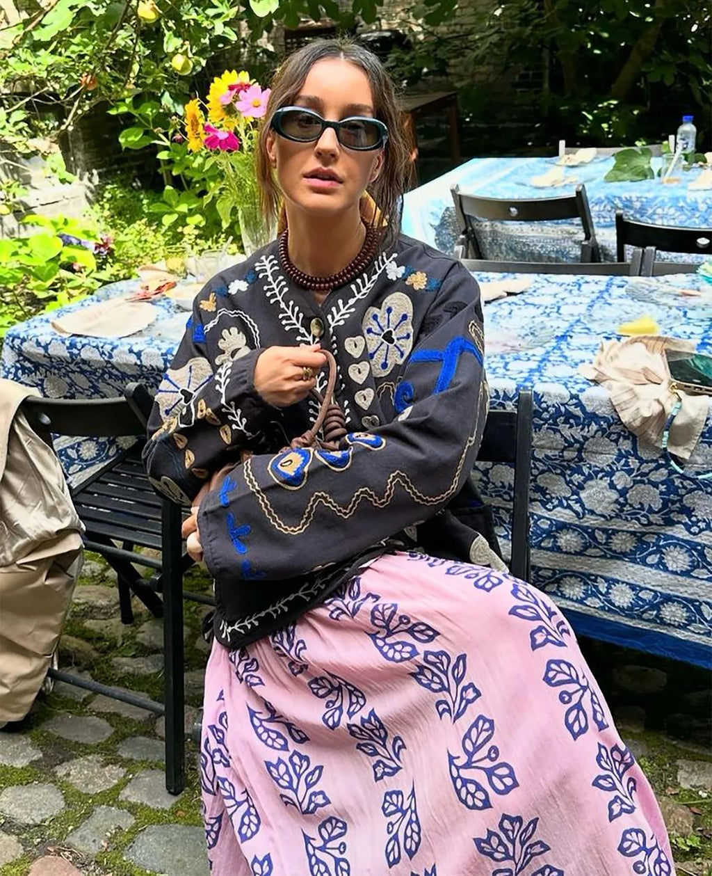 Sissel Edelbo - Suzani Embroidery Maggie Jacket