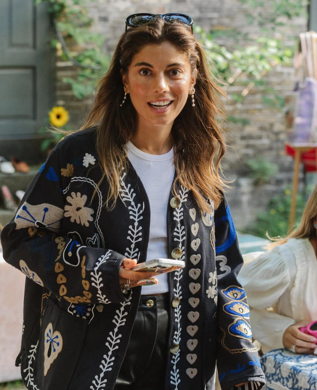 Sissel Edelbo - Suzani Embroidery Maggie Jacket