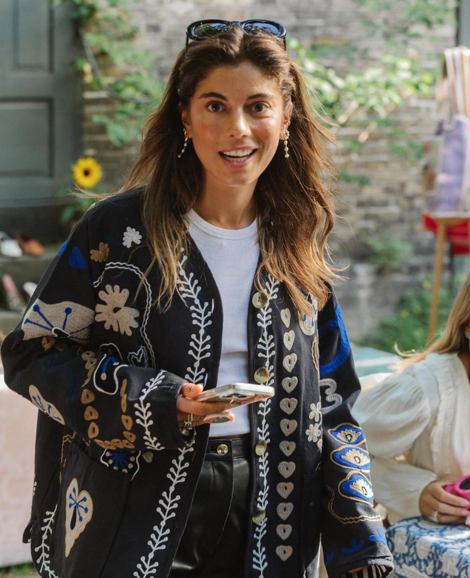 Sissel Edelbo - Suzani Embroidery Maggie Jacket