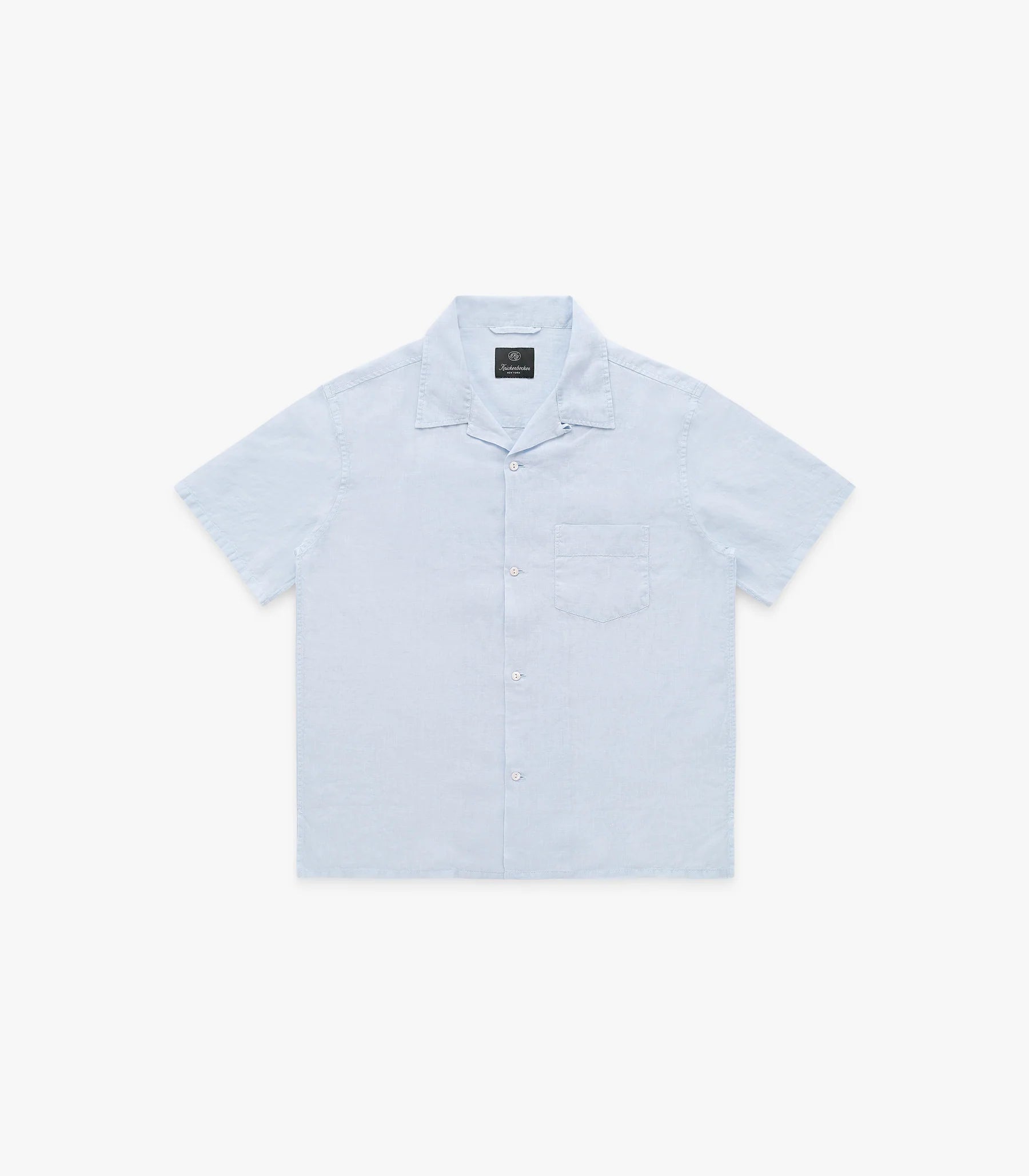 Knickerbocker Marina Linen Shirt - Sky
